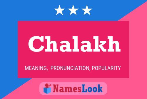 Chalakh Name Poster