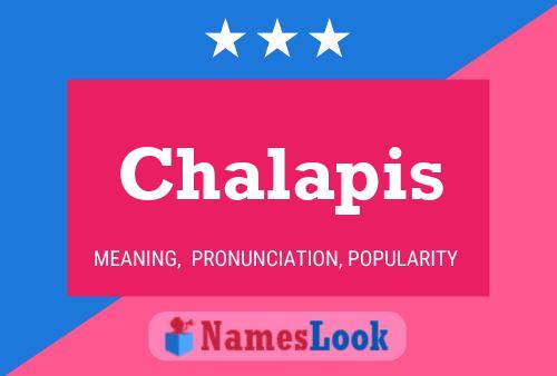 Chalapis Name Poster