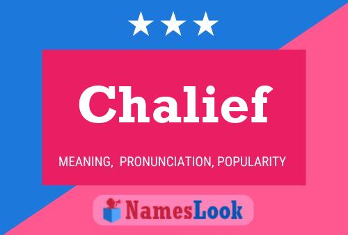 Chalief Name Poster