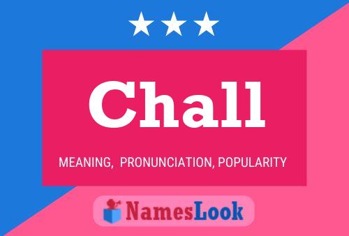 Chall Name Poster