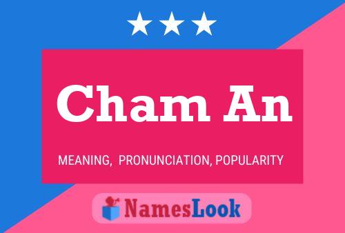 Cham An Name Poster