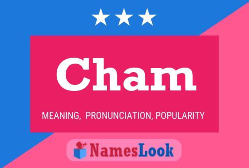 Cham Name Poster