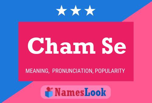 Cham Se Name Poster