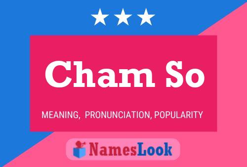 Cham So Name Poster