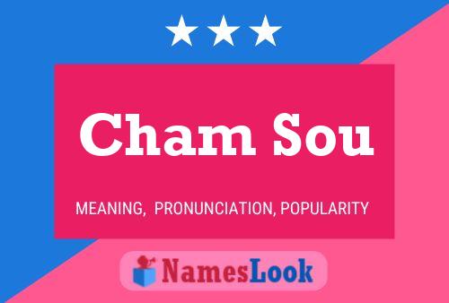 Cham Sou Name Poster