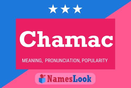 Chamac Name Poster