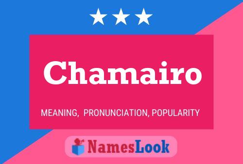 Chamairo Name Poster