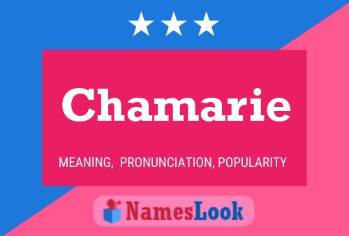 Chamarie Name Poster