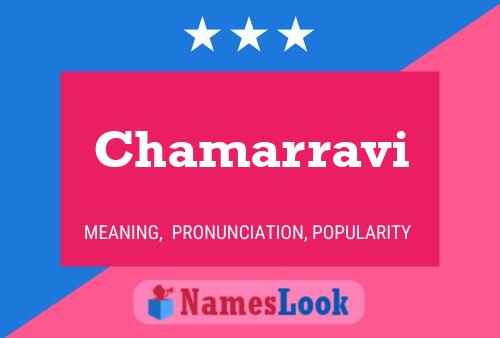 Chamarravi Name Poster