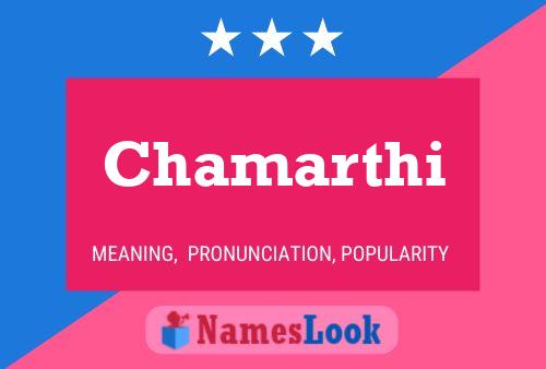 Chamarthi Name Poster