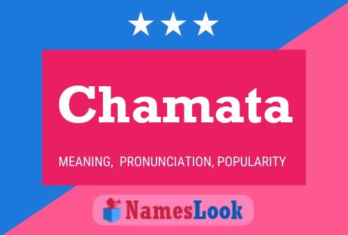 Chamata Name Poster