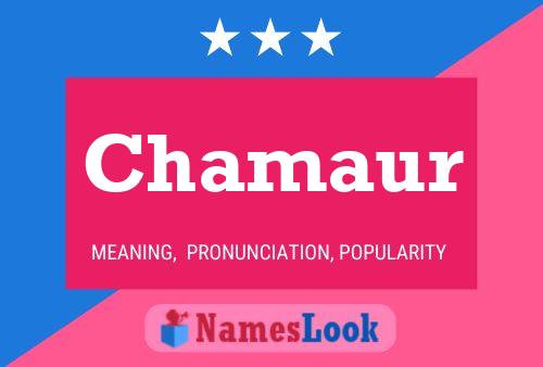 Chamaur Name Poster