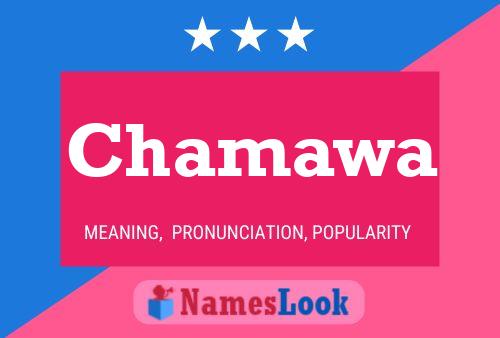 Chamawa Name Poster