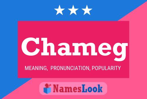 Chameg Name Poster