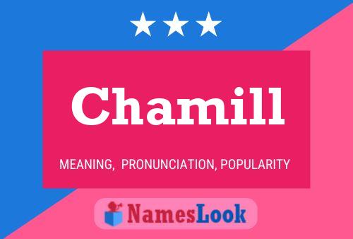 Chamill Name Poster