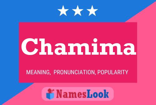 Chamima Name Poster