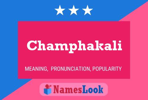 Champhakali Name Poster