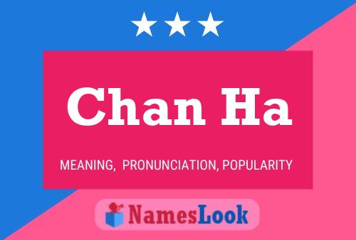 Chan Ha Name Poster