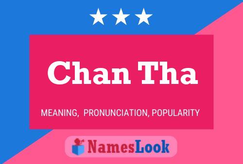 Chan Tha Name Poster