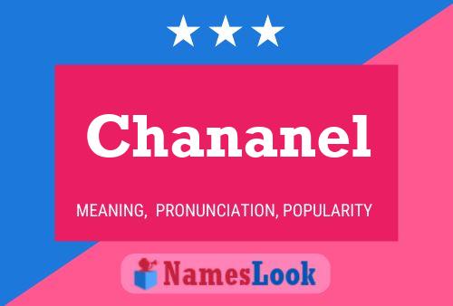 Chananel Name Poster