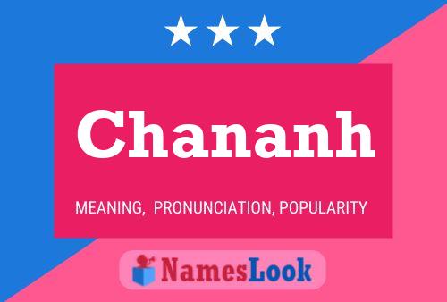 Chananh Name Poster