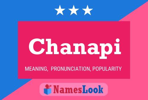 Chanapi Name Poster