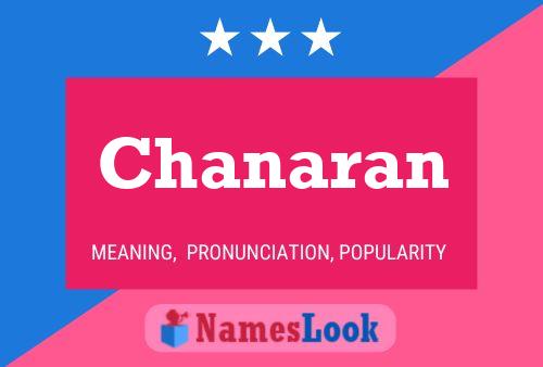 Chanaran Name Poster