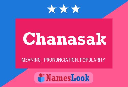 Chanasak Name Poster