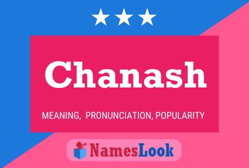 Chanash Name Poster