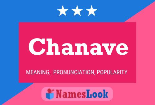 Chanave Name Poster