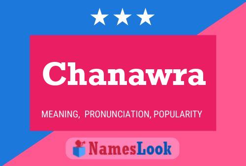 Chanawra Name Poster