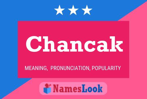 Chancak Name Poster