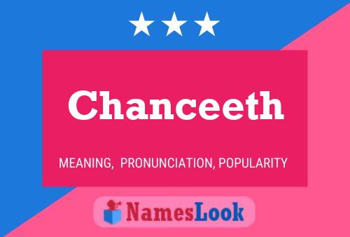 Chanceeth Name Poster