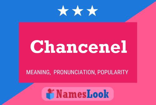 Chancenel Name Poster