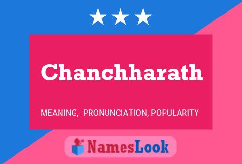 Chanchharath Name Poster