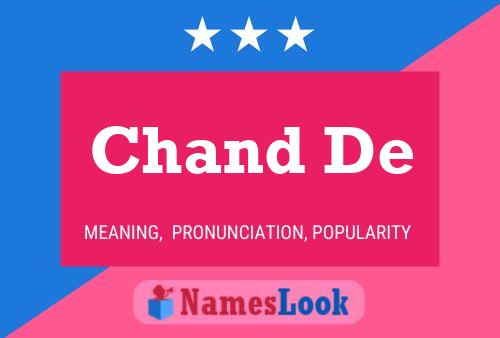 Chand De Name Poster