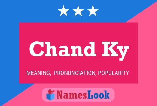 Chand Ky Name Poster