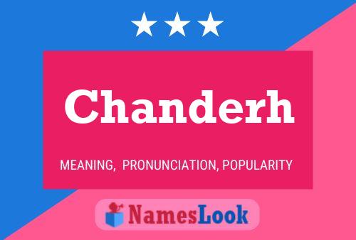 Chanderh Name Poster