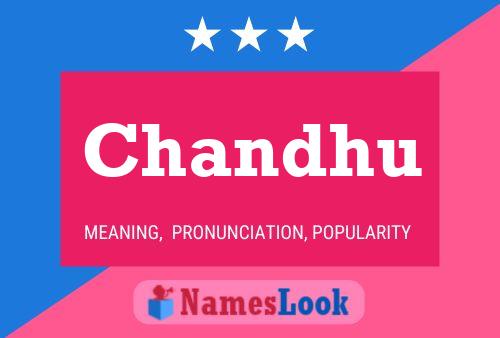 Chandhu Name Poster