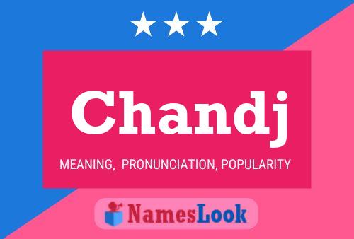 Chandj Name Poster