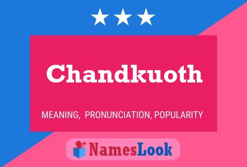 Chandkuoth Name Poster