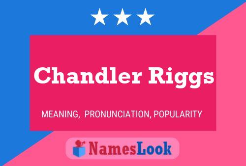 Chandler Riggs Name Poster