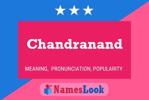 Chandranand Name Poster