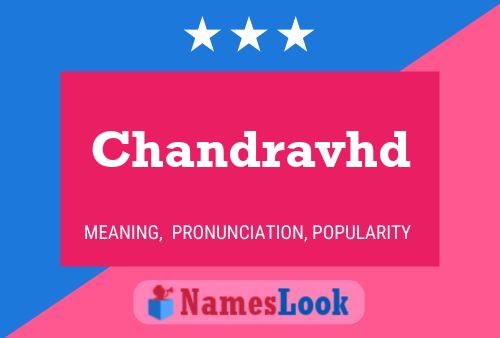 Chandravhd Name Poster