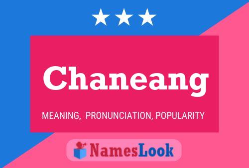 Chaneang Name Poster