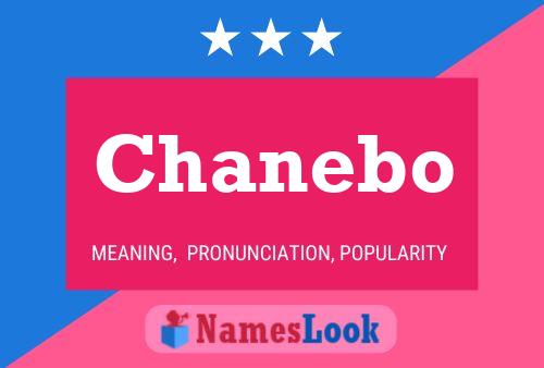 Chanebo Name Poster