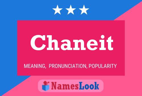 Chaneit Name Poster