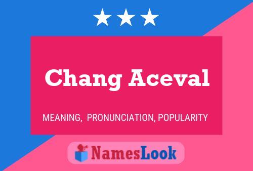 Chang Aceval Name Poster