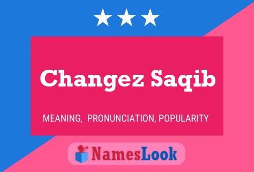 Changez Saqib Name Poster