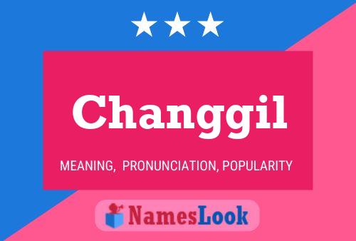 Changgil Name Poster